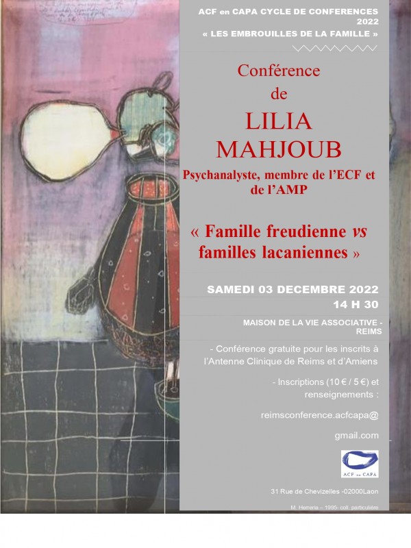 Famille freudienne vs familles lacaniennes